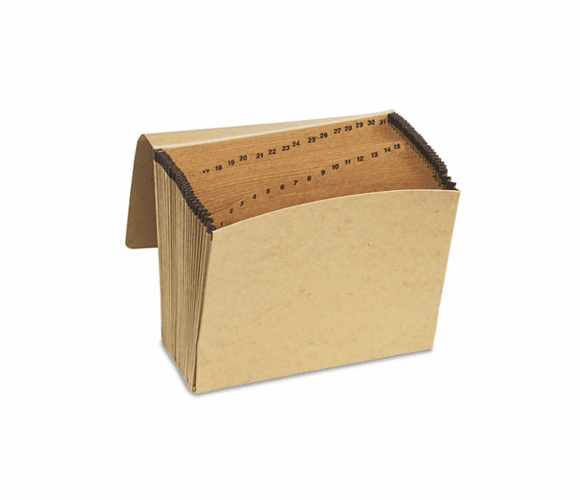 ESSK17DOX Essentials 1-31 Expanding File, 31 Pockets, Kraft, Letter, Brown By ESSELTE PENDAFLEX CORP.