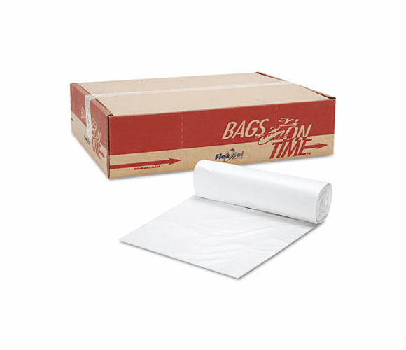 ESXBR4048M Can Liner Hi-D Rolls, 40 x 48, 250/Carton, Clear By ESSEX PLASTICS/FLEXSOL