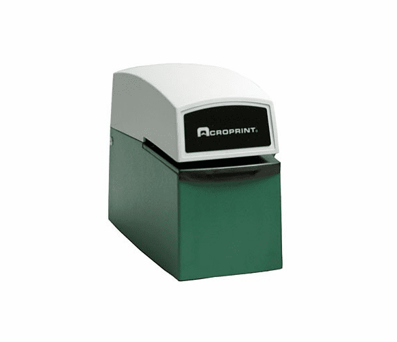 ET Time Stamp (Date, Std Hrs, Std Min) By Acroprint