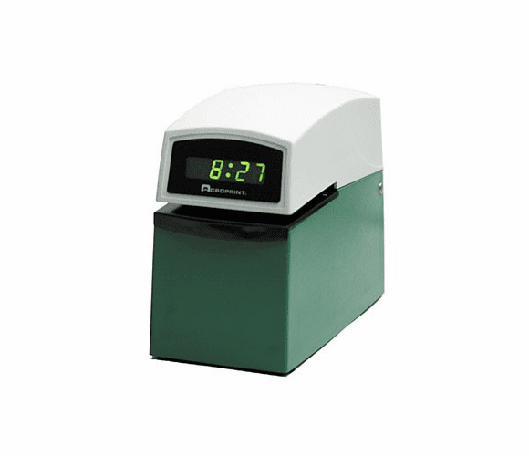 ETC Time Stamp with Display (Date, Std Hrs, Std Min) By Acroprint
