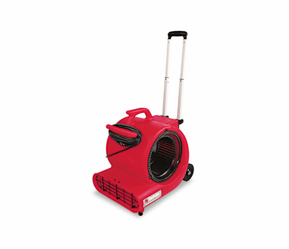 EUKSC6052A Commercial Three-Speed Air Mover w/Built-on Dolly, Red By ELECTROLUX FLOOR CARE COMPANY