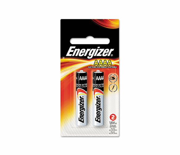 EVEE96BP2 MAX Alkaline Batteries, AAAA, 2 Batteries/Pack By EVEREADY BATTERY
