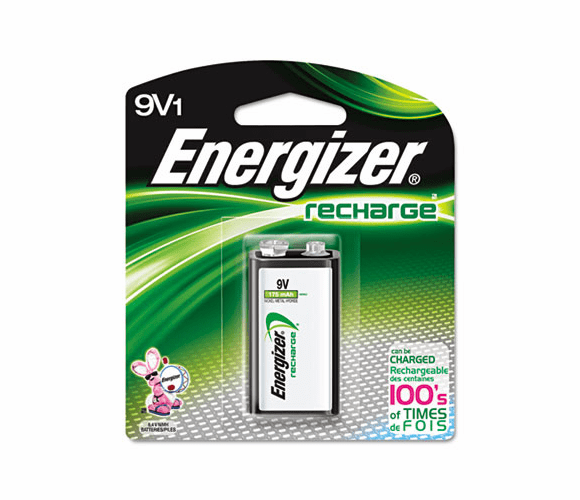 EVENH22NBP e NiMH Rechargeable Battery, 9V By EVEREADY BATTERY
