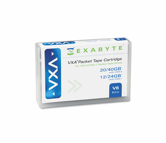 EXB11100100 8 mm Cartridge, 62m, 20GB Native/80GB Compressed Capacity By IMATION ENTERPRISES CORP.