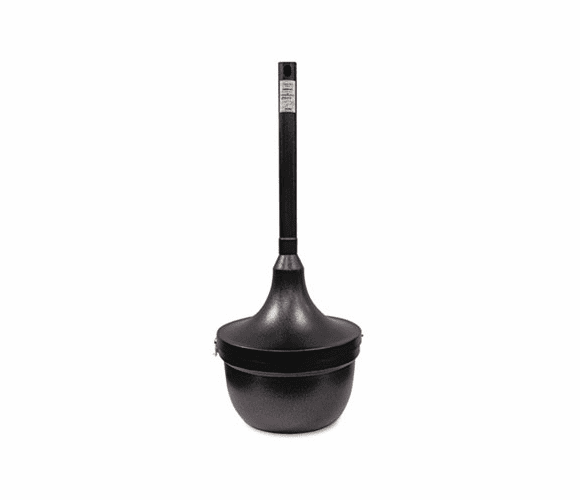 EXCSRS1BLK Smokers' Oasis Receptacle, Round, Steel, 4.5gal, Black By EXCELL METAL PRODUCTS CO