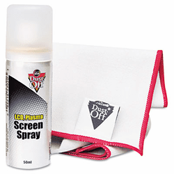 FALDPTC Laptop Computer Cleaning Kit, 50 mL Spray/Microfiber Cloth By FALCON SAFETY