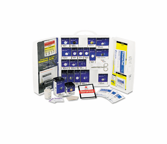 FAO1001 Large First Aid Kit, 209 Pieces, OSHA Compliant, Plastic Case By FIRST AID ONLY, INC.