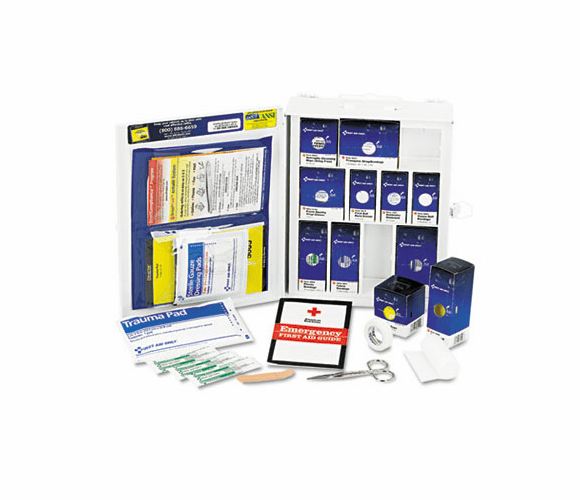 FAO1050 Medium First Aid Kit, 112 Pieces, OSHA Compliant, Metal Case By FIRST AID ONLY, INC.