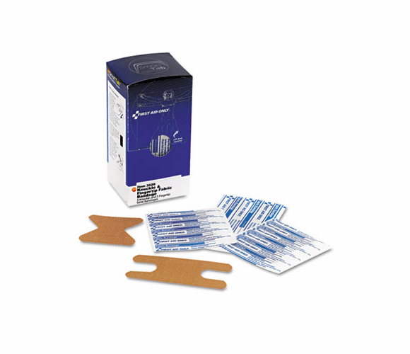 FAO3020 Knuckle & Fingertip Bandages, Sterilized, 5 of Each, 10 Total/Box By FIRST AID ONLY, INC.