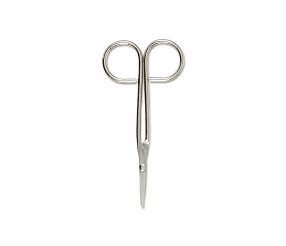 FAO6004 First-Aid Scissor, 4 1/2" Length, Nickel Plated By FIRST AID ONLY, INC.