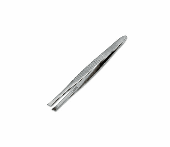 FAO6019 Stainless Steel Tweezer, 3", One Pair By FIRST AID ONLY, INC.