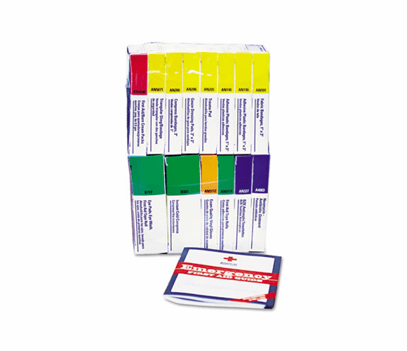 FAO740016 ANSI Compliant First Aid Kit Refill for 16 Unit First Aid Kits By FIRST AID ONLY, INC.