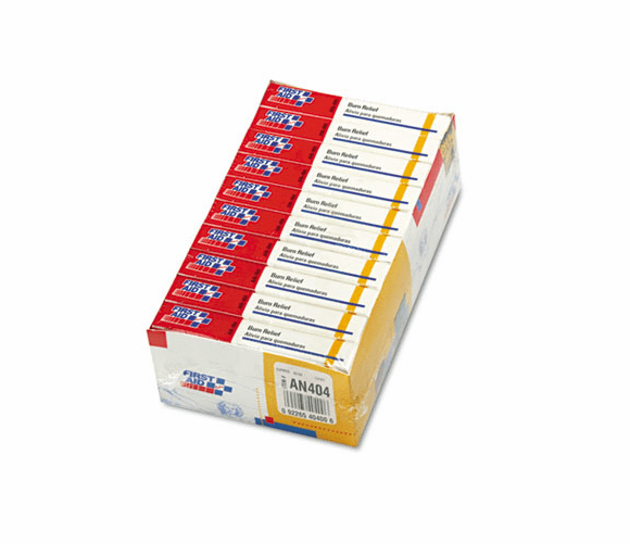 FAOAN404 Burn Treatment Pack Refills for ANSI-Compliant First Aid Kits/Cabinets, 60/Pack By FIRST AID ONLY, INC.