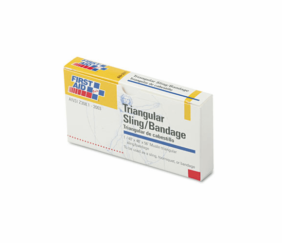 FAOAN5071 First-Aid Refill Sling/Tourniquet Triangular Bandages, 40 x 40 x 56, 10/Pack By FIRST AID ONLY, INC.