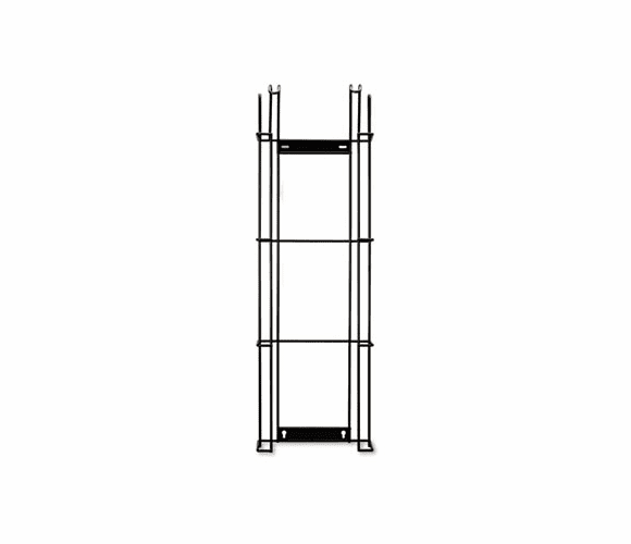 FAOFX230 10-Unit Dispenser Rack for Large Emergency Packs, Steel, Black By FIRST AID ONLY, INC.