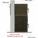 FDD-3020-BD Through-The-Wall Dual Compartment, Back Drop Depository Safe By Protex Safe Company