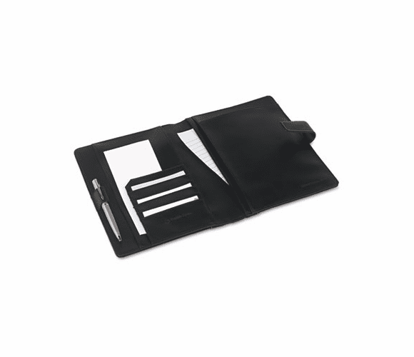 FDP33950 Simulated Leather Wirebound Planning System Cover, 5-1/2 x 8-1/2, Black By FRANKLIN COVEY