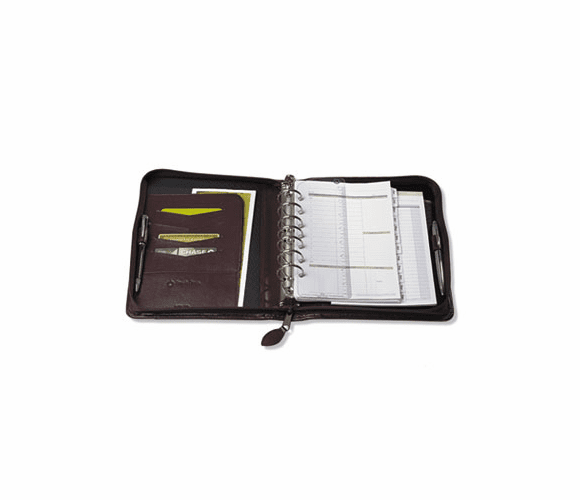 FDP34731 Sierra Simulated Leather Ring Bound Organizer, 5-1/2 x 8-1/2, Burgundy By FRANKLIN COVEY