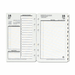 FDP3541413 Original Dated Daily Planner Refill, January-December, 4-1/4 x 6-3/4, 2013 By FRANKLIN COVEY
