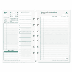 FDP3541913 Original Dated Daily Planner Refill, January-December, 5-1/2 x 8-1/2, 2013 By FRANKLIN COVEY