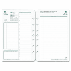 FDP3542012 Original Dated Daily Planner Refill, April-March, 5-1/2 x 8-1/2, 2012-2013 By FRANKLIN COVEY