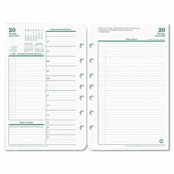 FDP3542212 Original Dated Daily Planner Refill, October-September, 5-1/2 x 8-1/2, 2012-2013 By FRANKLIN COVEY
