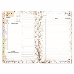 FDP3544413 Blooms Dated Daily Planner Refill, January-December, 5-1/2 x 8-1/2, 2013 By FRANKLIN COVEY