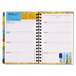 FDP3592813 Her Point of View Wirebound Weekly Planner Refill, 5-1/2 x 8-1/2, 2013 By FRANKLIN COVEY