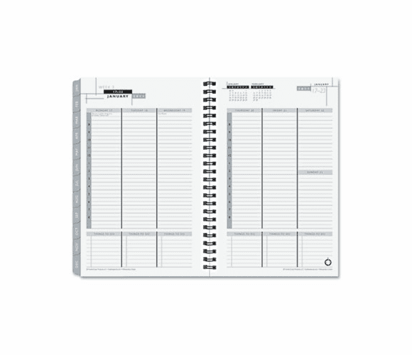 FDP3612913 Metropolitan Wirebound Weekly Planner Refill, 5-1/2 x 8-1/2, 2013 By FRANKLIN COVEY
