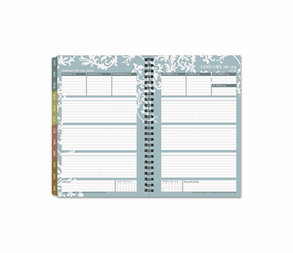FDP3624913 Perspective Wirebound Weekly Planner Refill, 5-1/2 x 8-1/2, 2013 By FRANKLIN COVEY