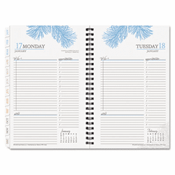 FDP3842413 Botanica Wirebound Daily Planner Refill, 5 1/2 x 8 1/2, 2013 By FRANKLIN COVEY