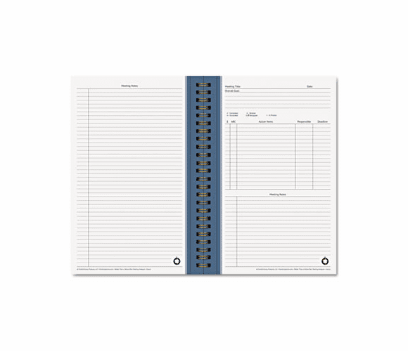 FDP38821 Better Than A Yellow Pad Meeting Notes Planner Refill, 5-1/2 x 8-1/2 By FRANKLIN COVEY
