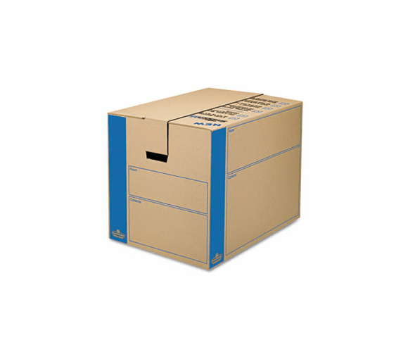 FEL0062901 SmoothMove Moving Storage Box, Extra Strength, Large, 18w x 24d x 18h, Kraft By FELLOWES MFG. CO.