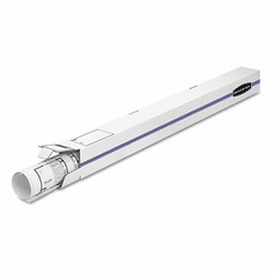 FEL0734125 Corrugated Fiberboard Mailing/Storage Tube, 3w x 37l x 3h, White, 25/Carton By FELLOWES MFG. CO.