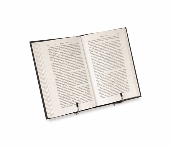 FEL10024 Wire Study Stand, Metal, 9 1/2 x 6 x 5 1/2, Silver By FELLOWES MFG. CO.