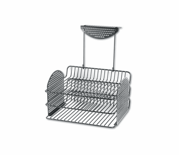 FEL22317 Perf-Ect Partition Additions Three-Tray Organizer, 12 1/8 x 12 3/8, Black By FELLOWES MFG. CO.