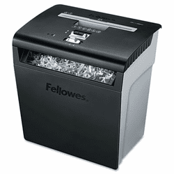 FEL3224905 Powershred P-48C Deskside Cross-Cut Shredder, 8 Sheet Capacity By FELLOWES MFG. CO.