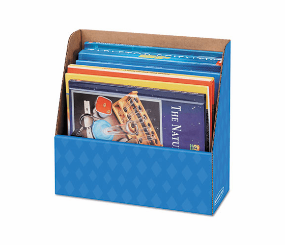 FEL3381101 Folder Holder Storage Box, 11 3/4 x 4 1/2 x 11, Blue By FELLOWES MFG. CO.