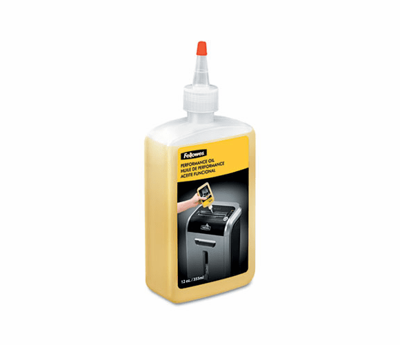 FEL35250 Shredder Oil, 12 oz. Bottle w/Extension Nozzle By FELLOWES MFG. CO.