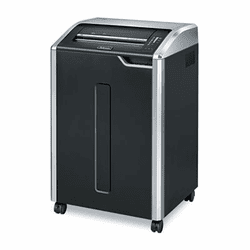 FEL38485 Powershred 485Ci Continuous-Duty Cross-Cut Shredder, 26 Sheet Capacity By FELLOWES MFG. CO.