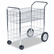 FEL40912 Wire Mail Cart, 21-1/2w x 37-1/2d x 39-1/4h, Chrome By FELLOWES MFG. CO.