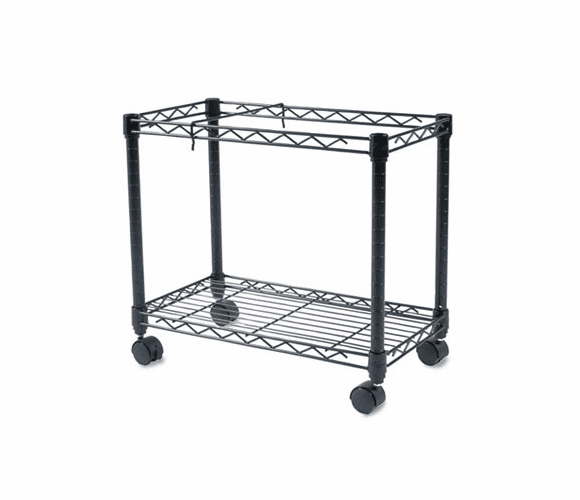 FEL45081 High-Capacity Rolling File Cart, 24w x 14d x 20-1/2h, Black By FELLOWES MFG. CO.