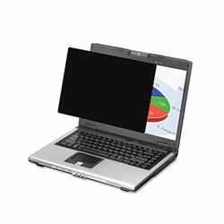 FEL4800301 Black-Out Antiglare Privacy Filter for 17" LCD/Notebook, Frameless By FELLOWES MFG. CO.