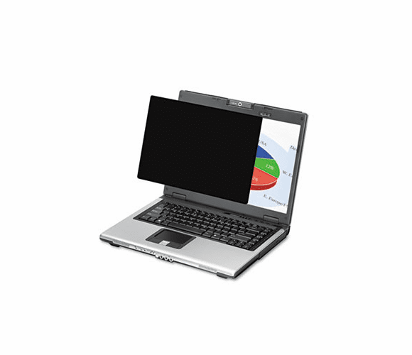 FEL4800301 Black-Out Antiglare Privacy Filter for 17" LCD/Notebook, Frameless By FELLOWES MFG. CO.