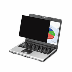 FEL4800501 Black-Out Privacy Frameless Filter for 19" LCD/Notebook, Antiglare By FELLOWES MFG. CO.