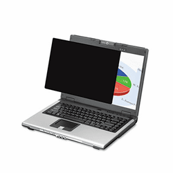 FEL4800601 Wide Black-Out Privacy Frameless Filter For 14.1" LCD/NTBK, Antiglare By FELLOWES MFG. CO.