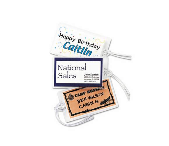 FEL52003 Laminating Pouches, Luggage Tag Style, 5 mil, 2 1/2 x 4 1/4, 25/Pack By FELLOWES MFG. CO.