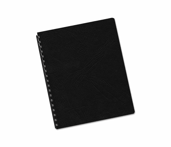 FEL52138 Classic Grain Texture Binding System Covers, 11-1/4 x 8-3/4, Black, 200/Pack By FELLOWES MFG. CO.