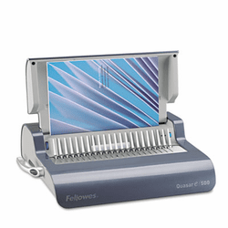 FEL5216801 Quasar Comb Binding System, 500 Sheets, 18-1/8w x 15-3/8d x 5-1/8h, Gray By FELLOWES MFG. CO.