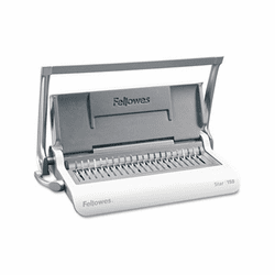 FEL5217301 Star 150 Manual Comb Binding Machine, 17-11/16w x 9-13/16d x 3-1/8h, White By FELLOWES MFG. CO.